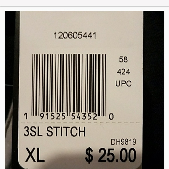 Adidas NWT Mens 3 Stripe Life Tee - Picture 3 of 3